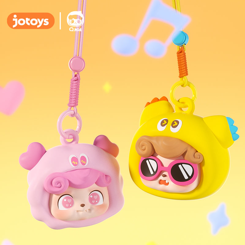 Q KID Emotional Monsters Earphone Bag Blind Box – Collectible Surprise Cases! Unlock Cute Monster Designs & Portable Style for Headphones