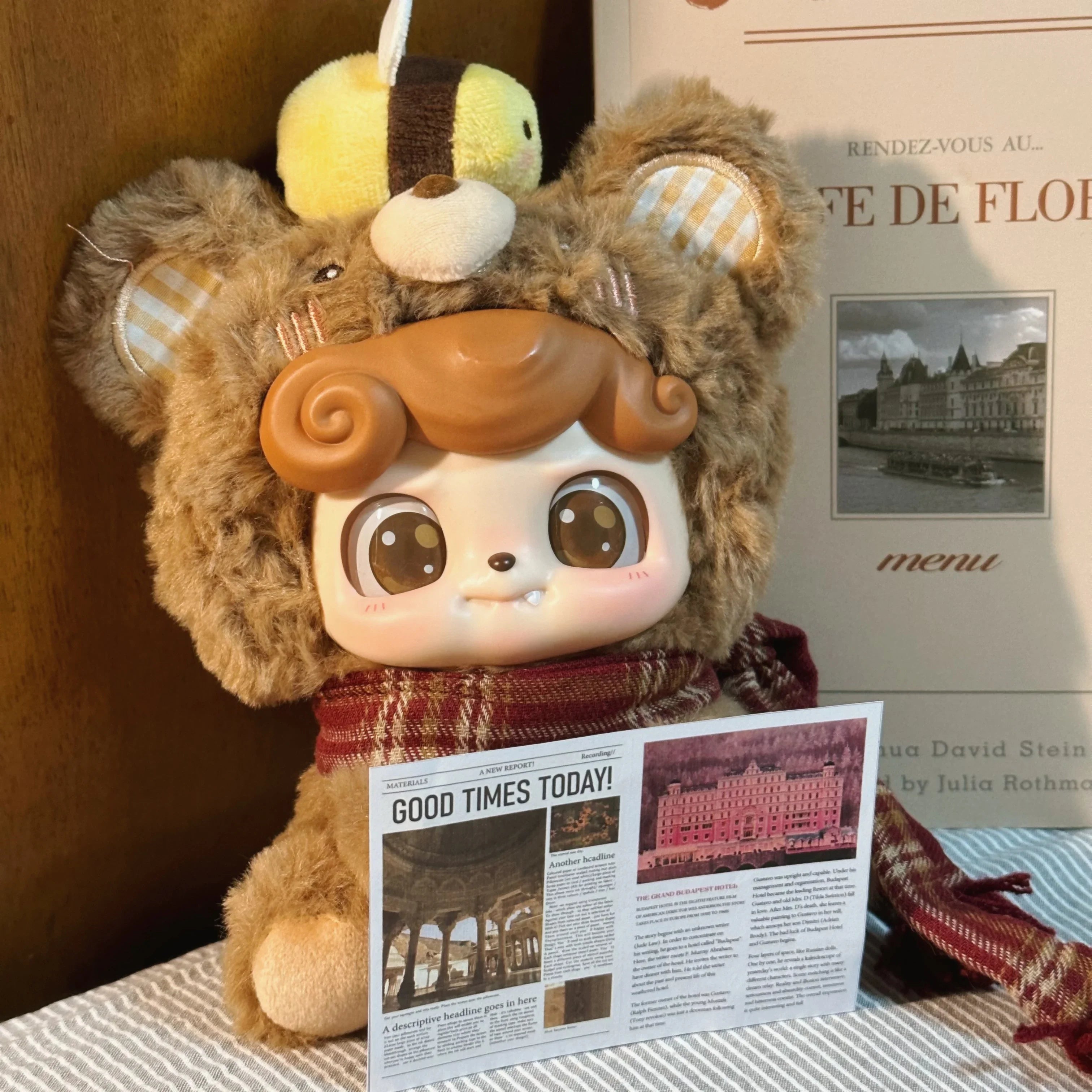 qkid_ AnimalPreschoolPlush_bee&bear