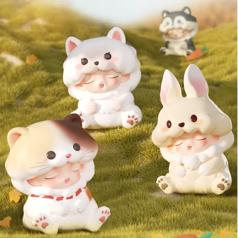 YUMO Stay with You Blind Box: Healing Pet Companions! Unlock Cuddly Surprises & Joyful Moments with YUMO