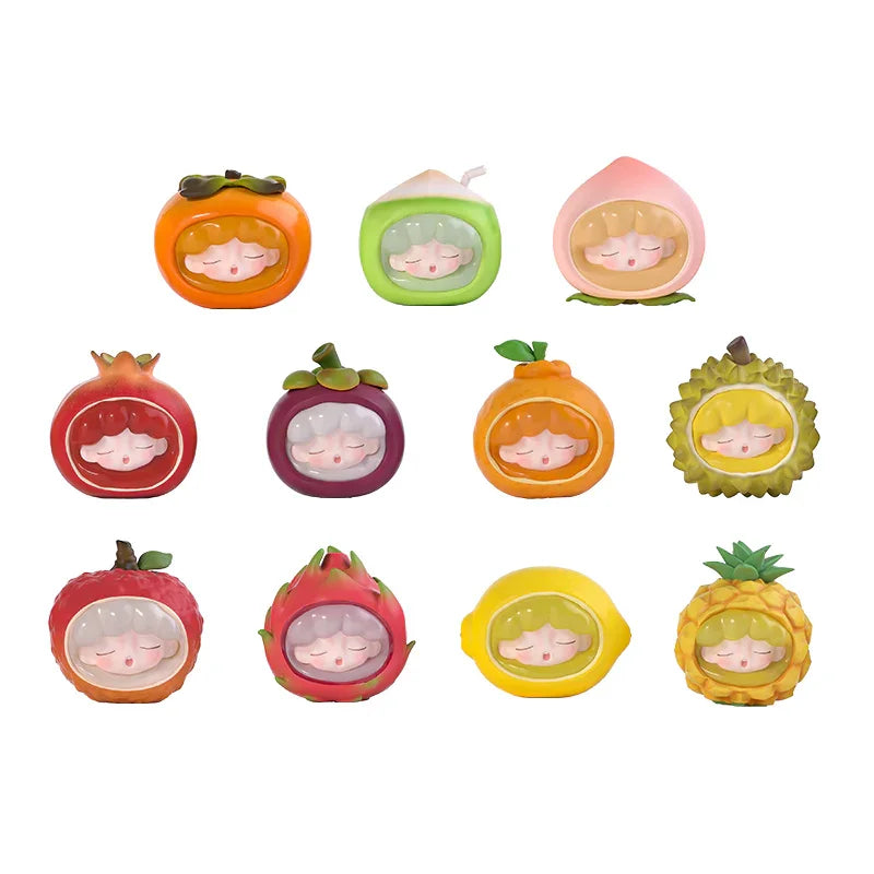 Yumo Fruit Market Blind Box: Vibrant Street Market Surprises! Collect Colorful Fruit Characters & Fresh Delights in Every Box