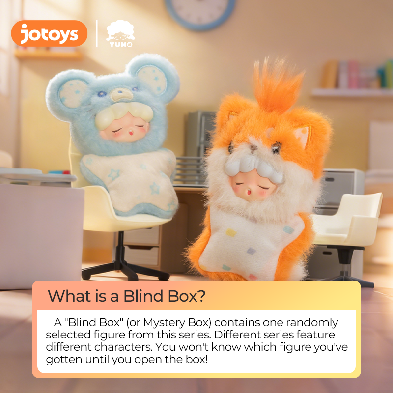 YUMO Angry Animals Mini Series Plush Blind Box