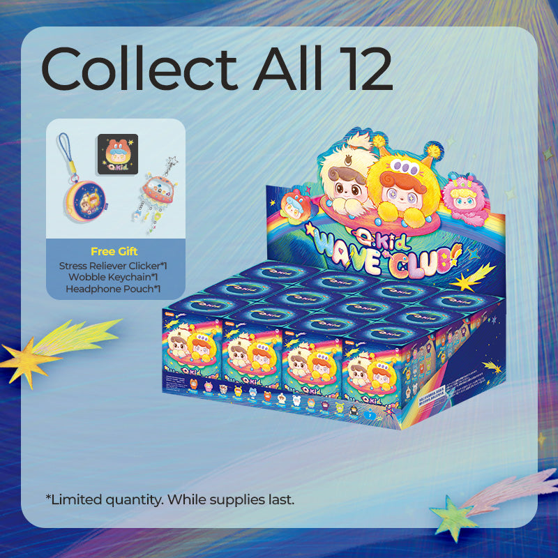 Q.Kid Wave Club Series MINI Plush Blind Box - Jotoys Official Website