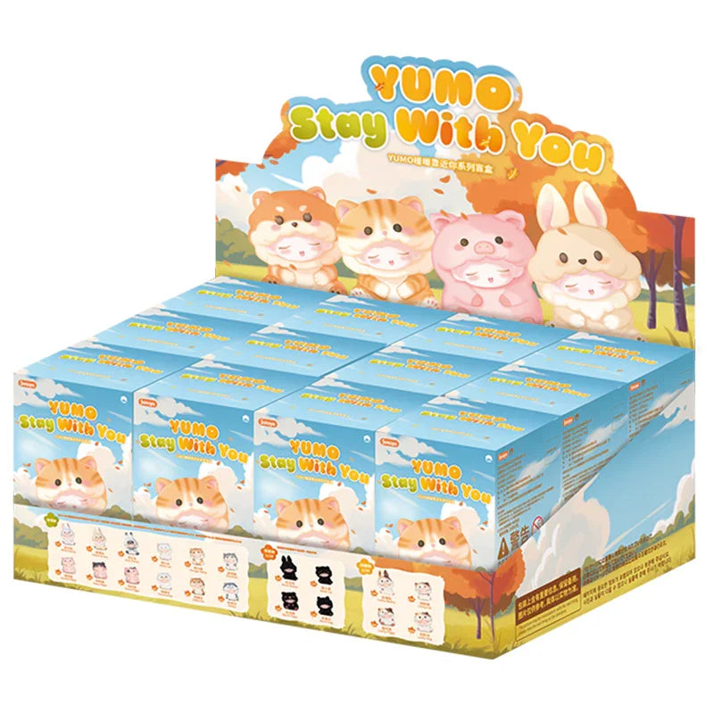 YUMO Stay with You Blind Box: Healing Pet Companions! Unlock Cuddly Surprises & Joyful Moments with YUMO