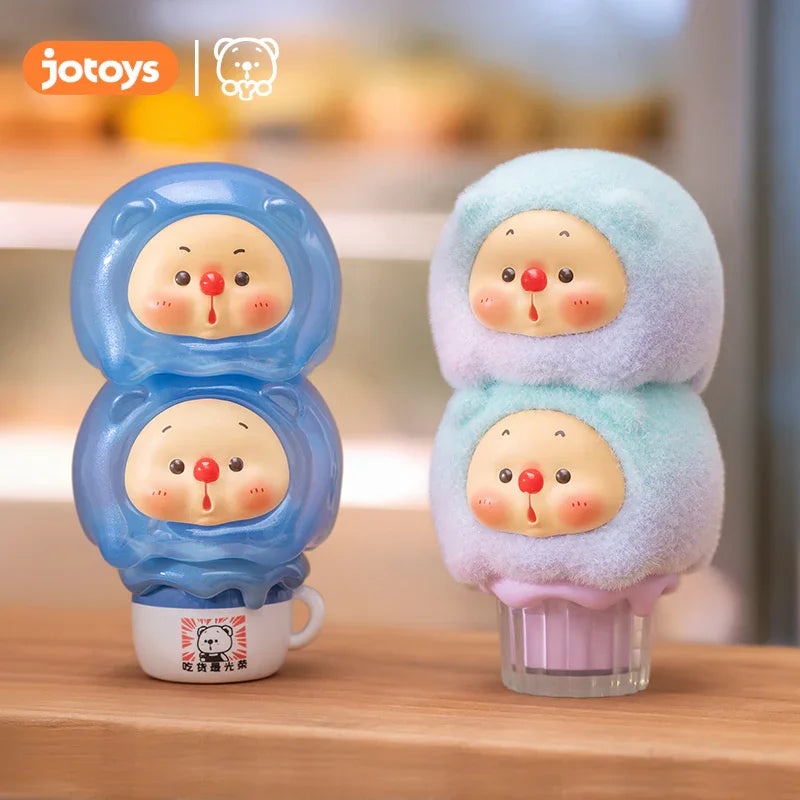 Trendy Toy Ice Cream Blind Box Challenge: OYO Bear Invites You to Stack Secret Edition Flavors, Compete in Creative Heights & Surprise Combos