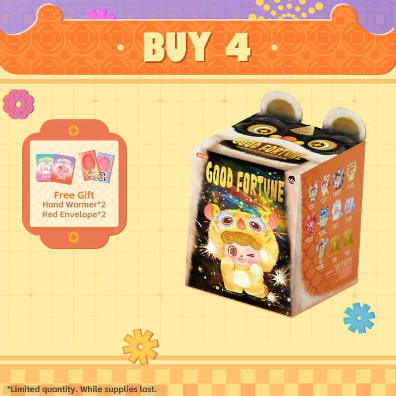Q.Kid Good Fortune Series PVC Plush Blind Box - Jotoys Official Website
