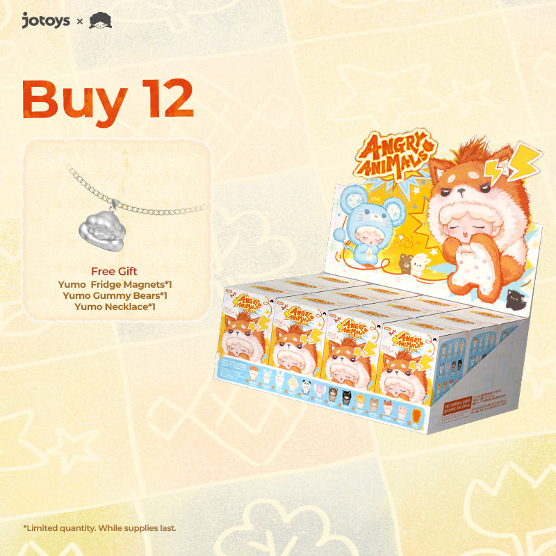 YUMO Angry Animals Mini Series Plush Blind Box