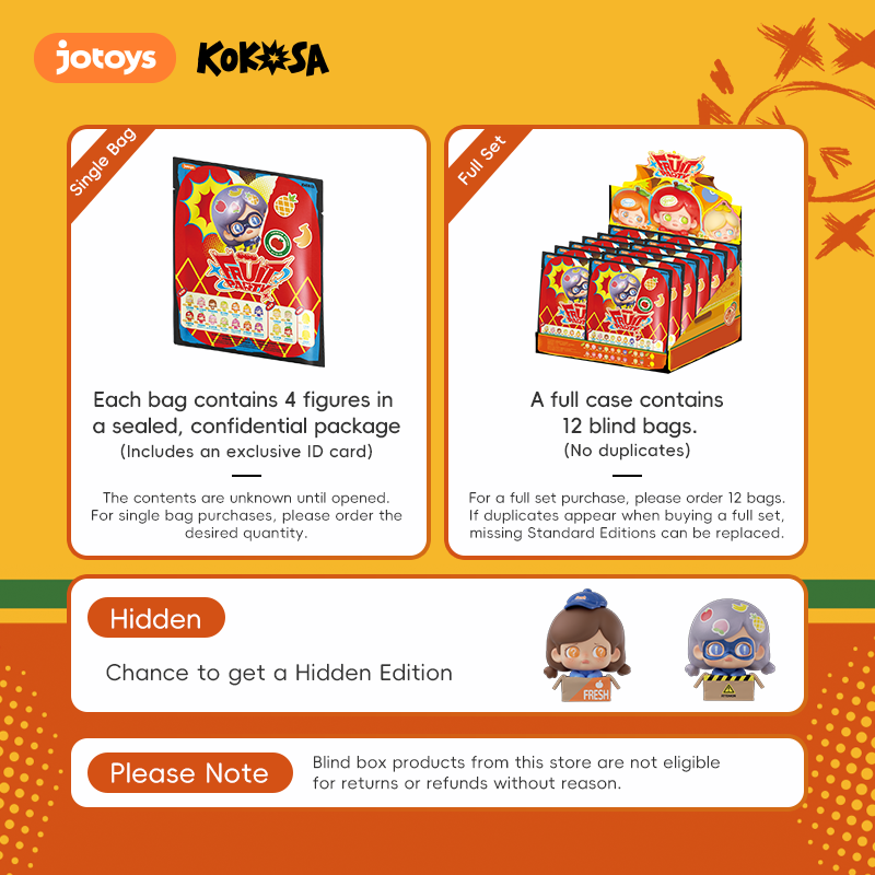 KOKOSA Fruit Party Series Blind Bag