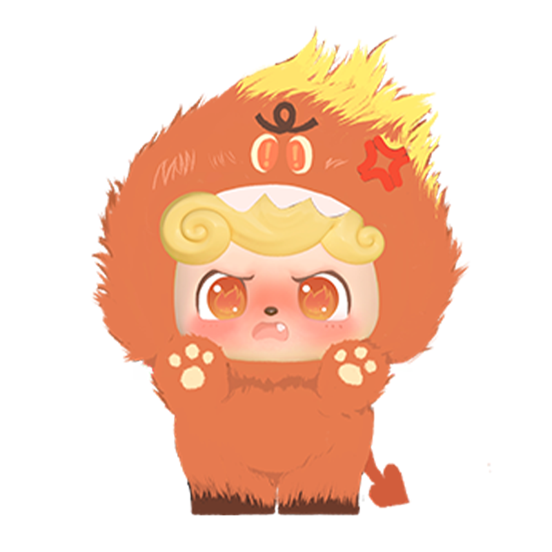 Q KID Emotional Harry Monsters Blind Box: Fluffy to Spiky Rage! Roaring Jaws & GRRR! Collectible Surprise Creature