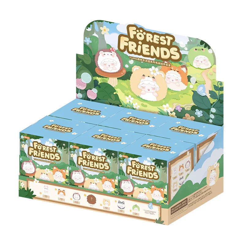 Yumo Forest Friends Plush Blind Box: Cuddly Round Buddies! Unlock Adorable Furry Companions & Lifetime Moments with YUMO’s Forest Crew