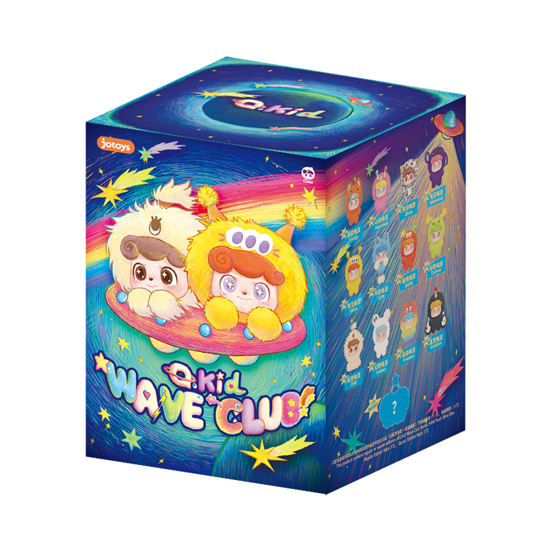 Q.Kid Wave Club Series MINI Plush Blind Box - Jotoys Official Website