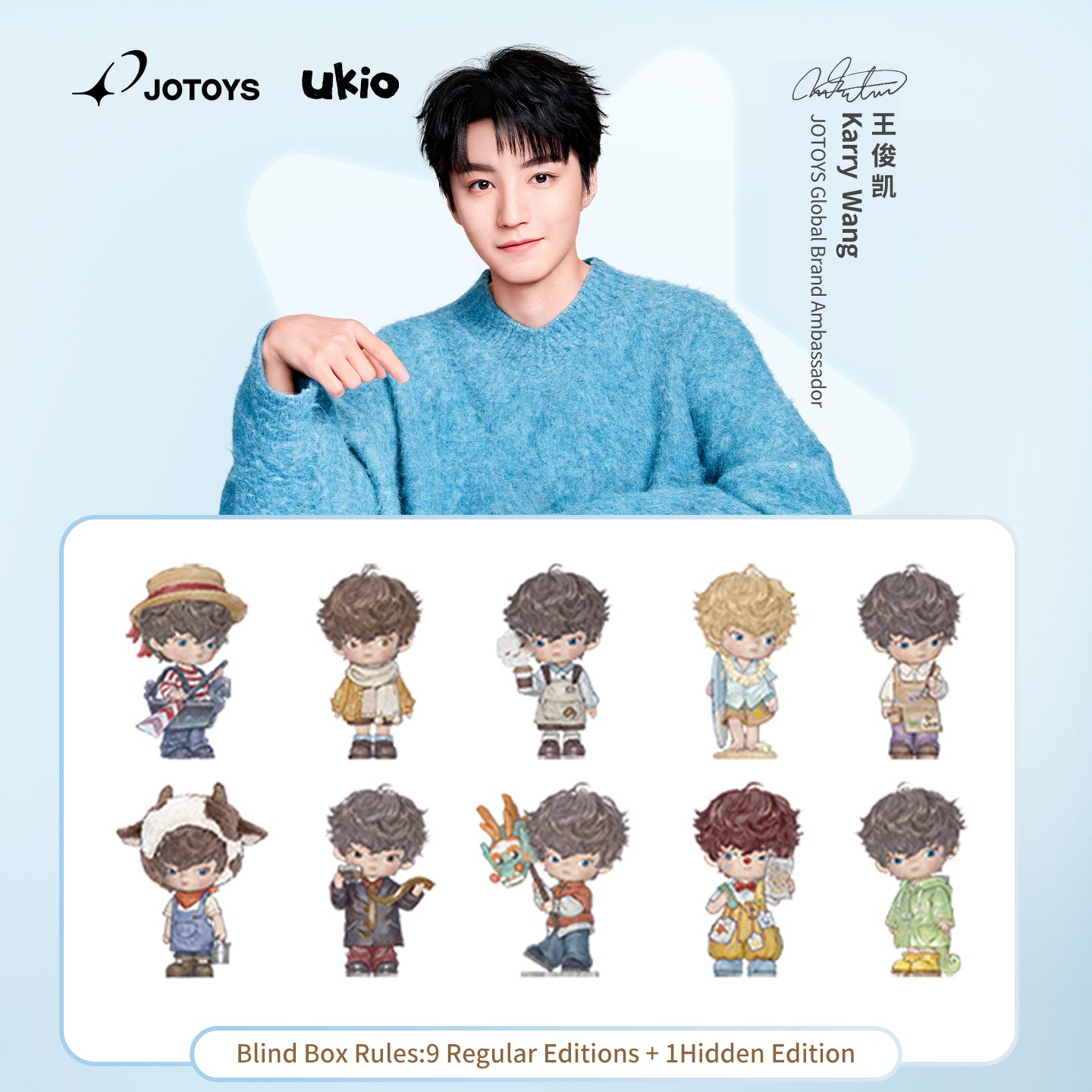 Ukio City Pages Series Blind Box
