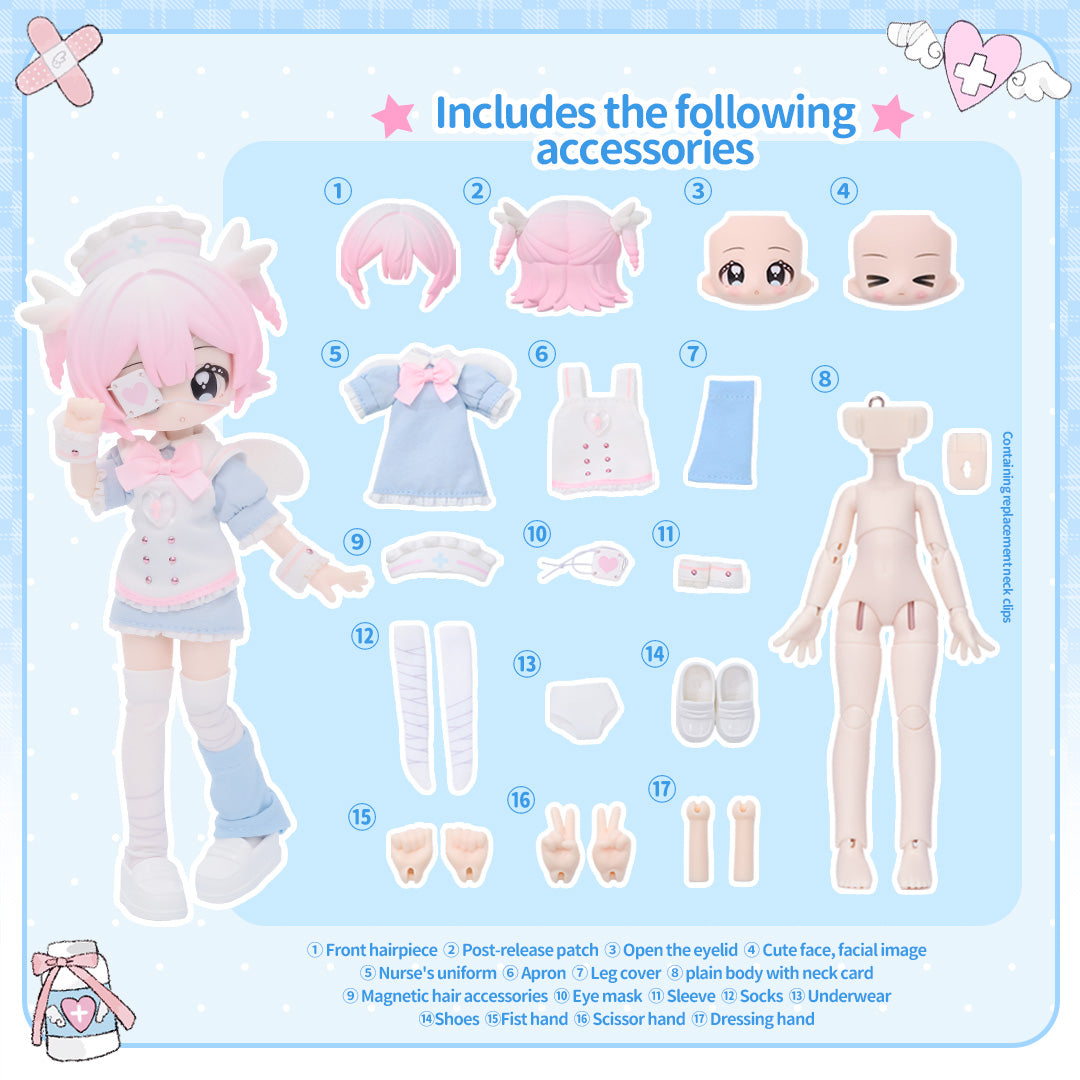 Small Key Set - Daylight Therapy - Carded Figure - heterochromatic