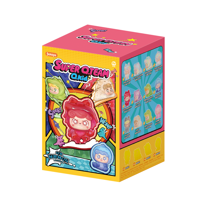 Q KID Super Q Team Series Blind mini PVC Blind Box - Jotoys Official Website
