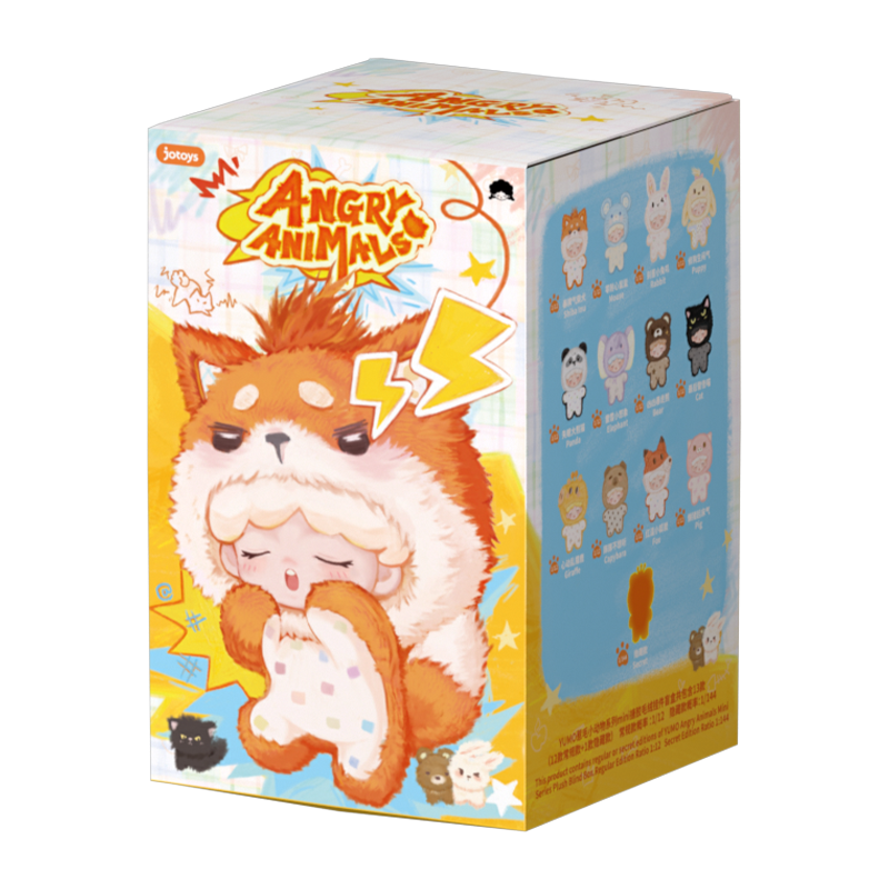 YUMO Angry Animals Mini Series Plush Blind Box