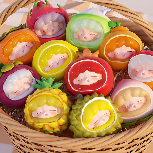 Yumo Fruit Market Blind Box: Vibrant Street Market Surprises! Collect Colorful Fruit Characters & Fresh Delights in Every Box