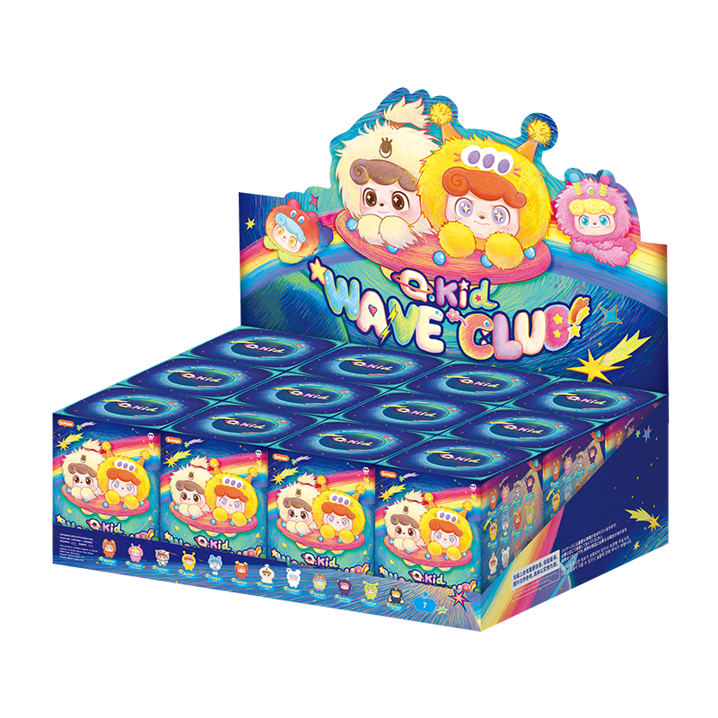 Q.Kid Wave Club Series MINI Plush Blind Box - Jotoys Official Website