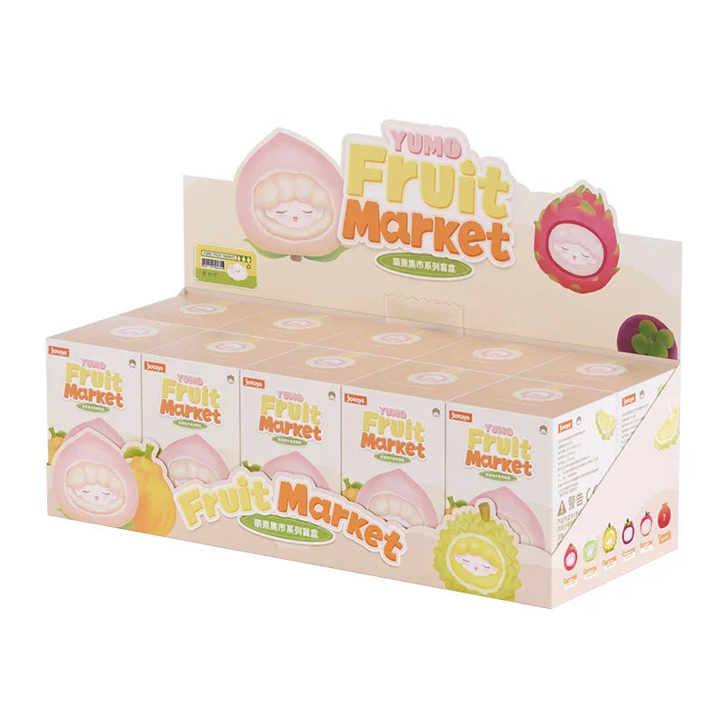 Yumo Fruit Market Blind Box: Vibrant Street Market Surprises! Collect Colorful Fruit Characters & Fresh Delights in Every Box