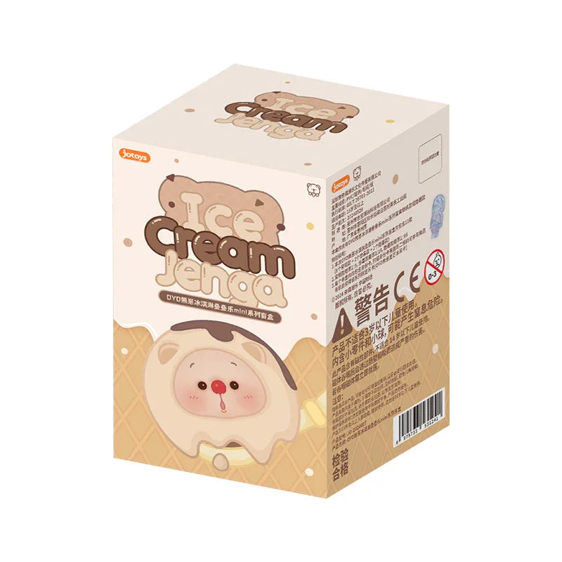 Trendy Toy Ice Cream Blind Box Challenge: OYO Bear Invites You to Stack Secret Edition Flavors, Compete in Creative Heights & Surprise Combos