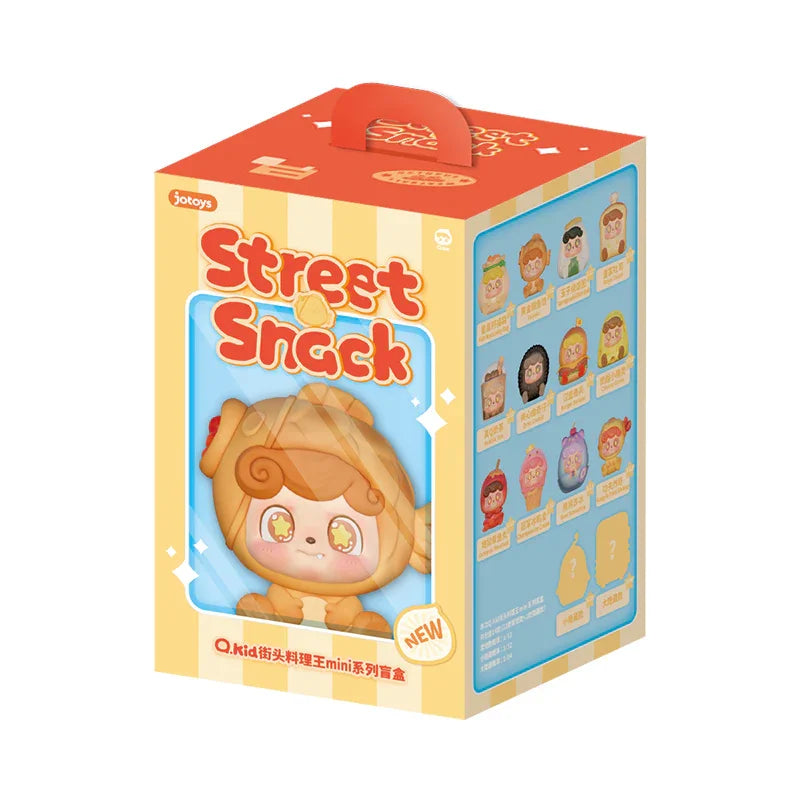 Q Kid Midnight Diner Collectible Blind Box: Mini Street Snack Series – Unlock Random Flavors & 24/7 Neon Surprises