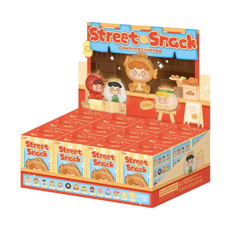 Q Kid Midnight Diner Collectible Blind Box: Mini Street Snack Series – Unlock Random Flavors & 24/7 Neon Surprises