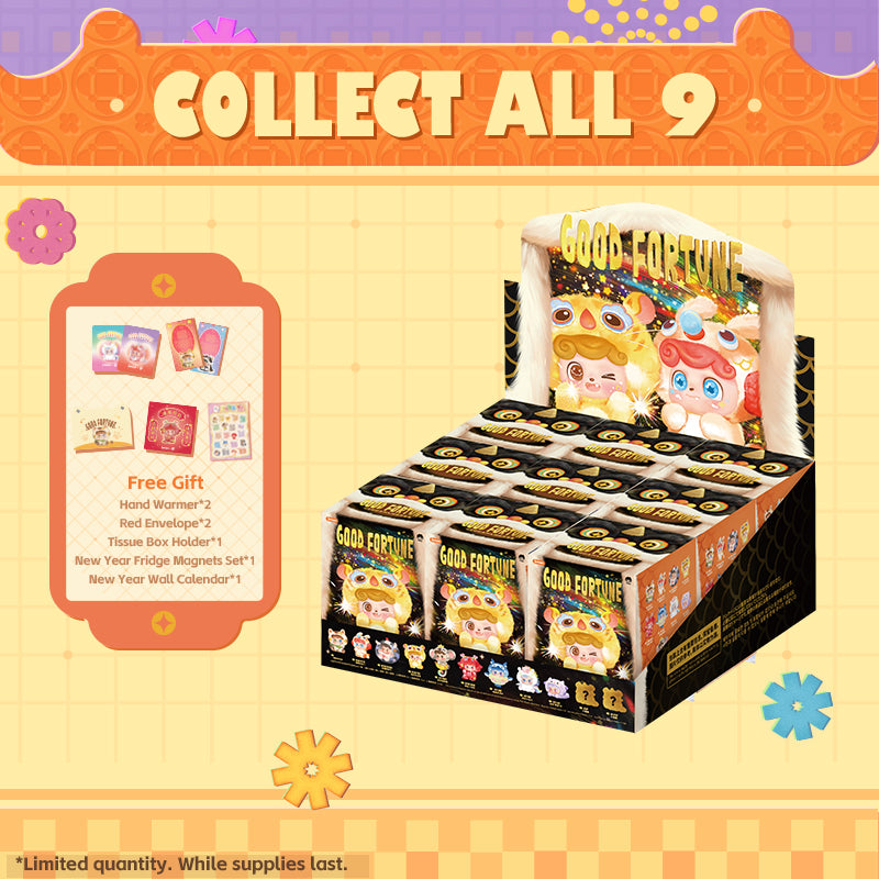 Q.Kid Good Fortune Series PVC Plush Blind Box - Jotoys Official Website
