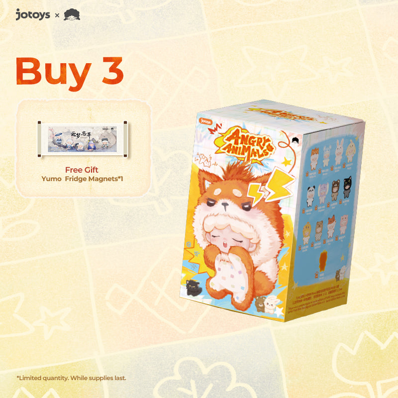 YUMO Angry Animals Mini Series Plush Blind Box