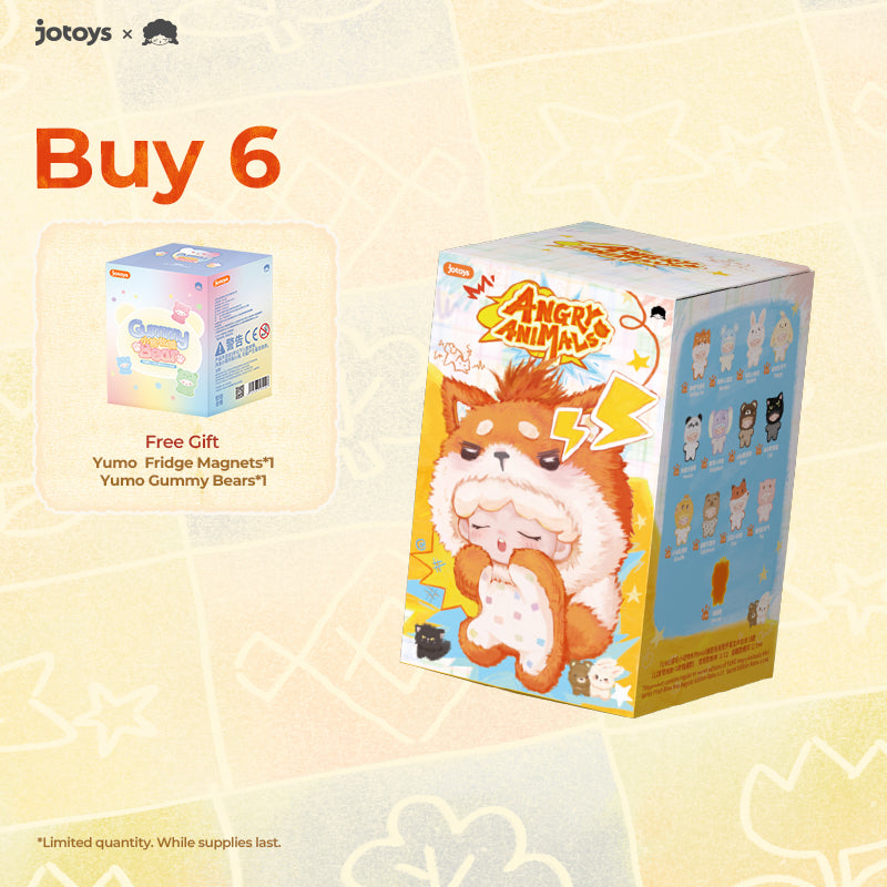 YUMO Angry Animals Mini Series Plush Blind Box